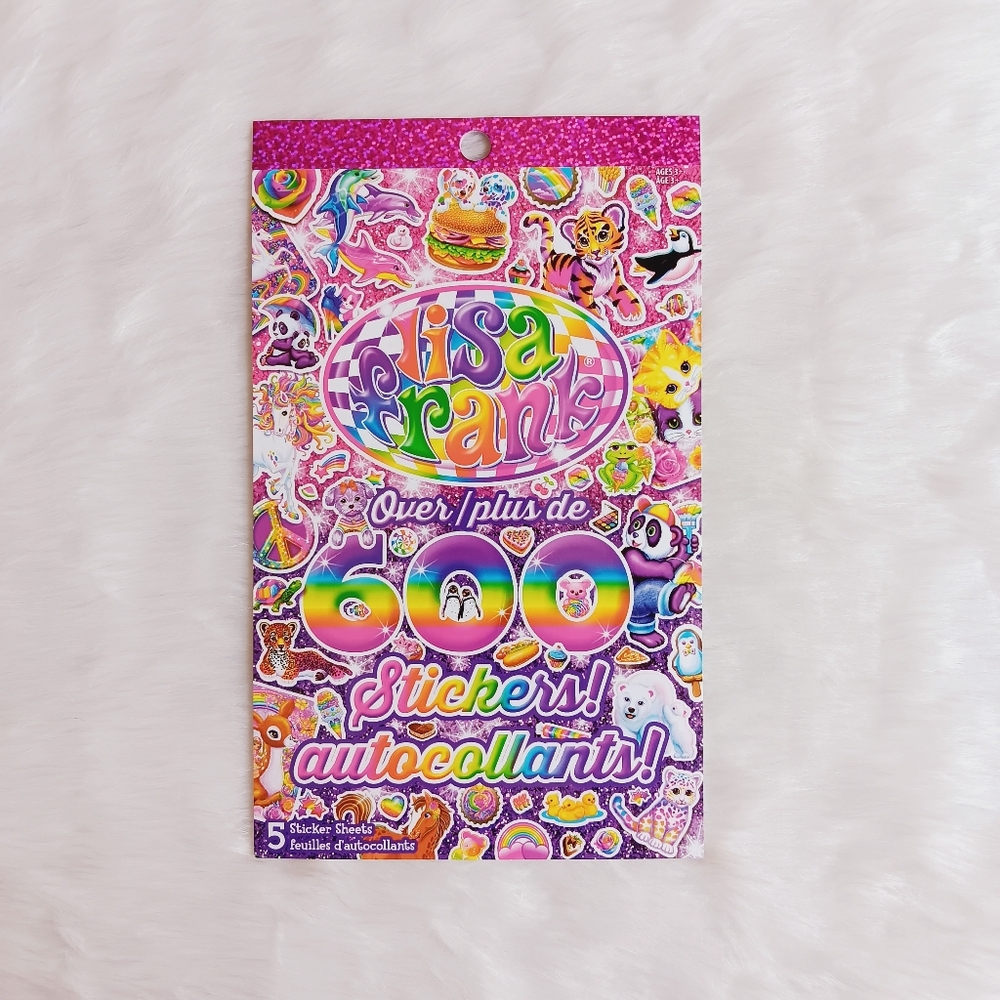 Lisa Frank Stickers 600 ct